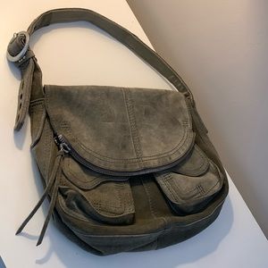 Lucky Brand women’s suede leather purse.